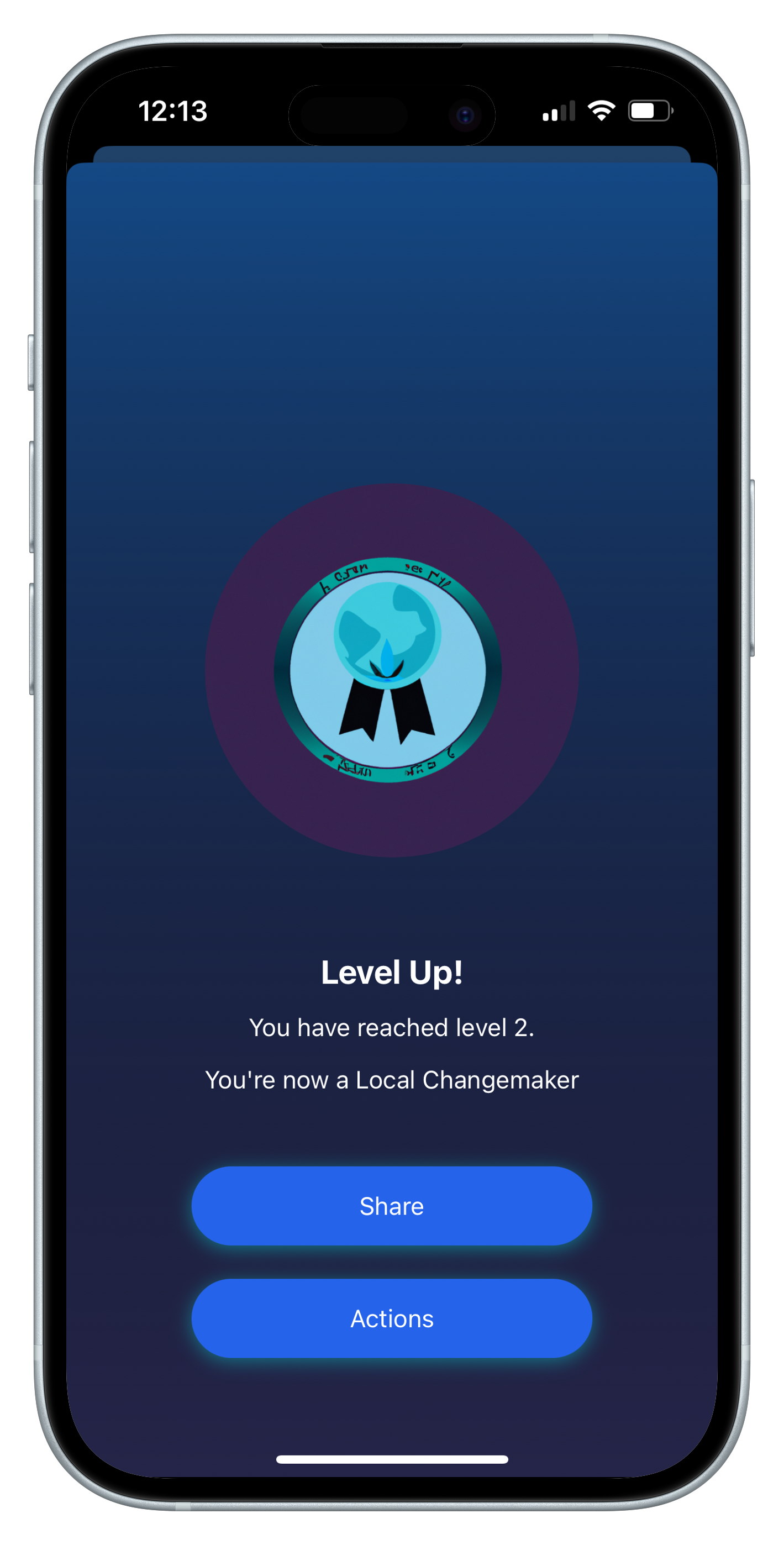 App screen D