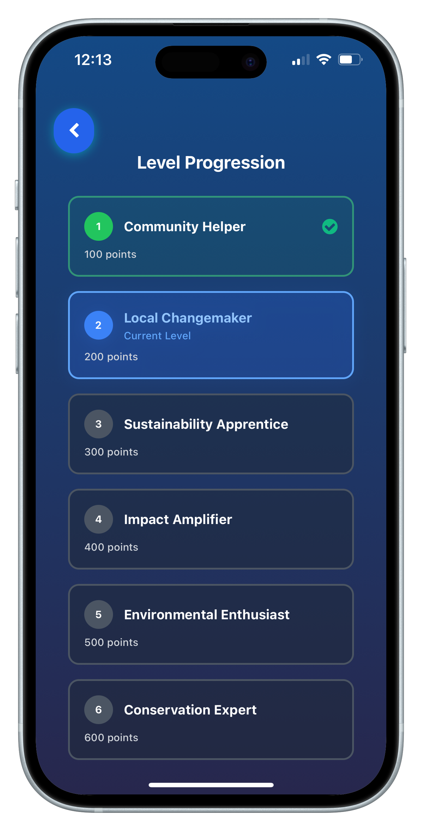 App screen right